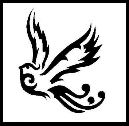 Tribal Bird Tattoo Pics